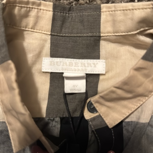 Burberry Girls 4T/4Y Dress – New Classic Check – NWT Authentic - Picture 4 of 4